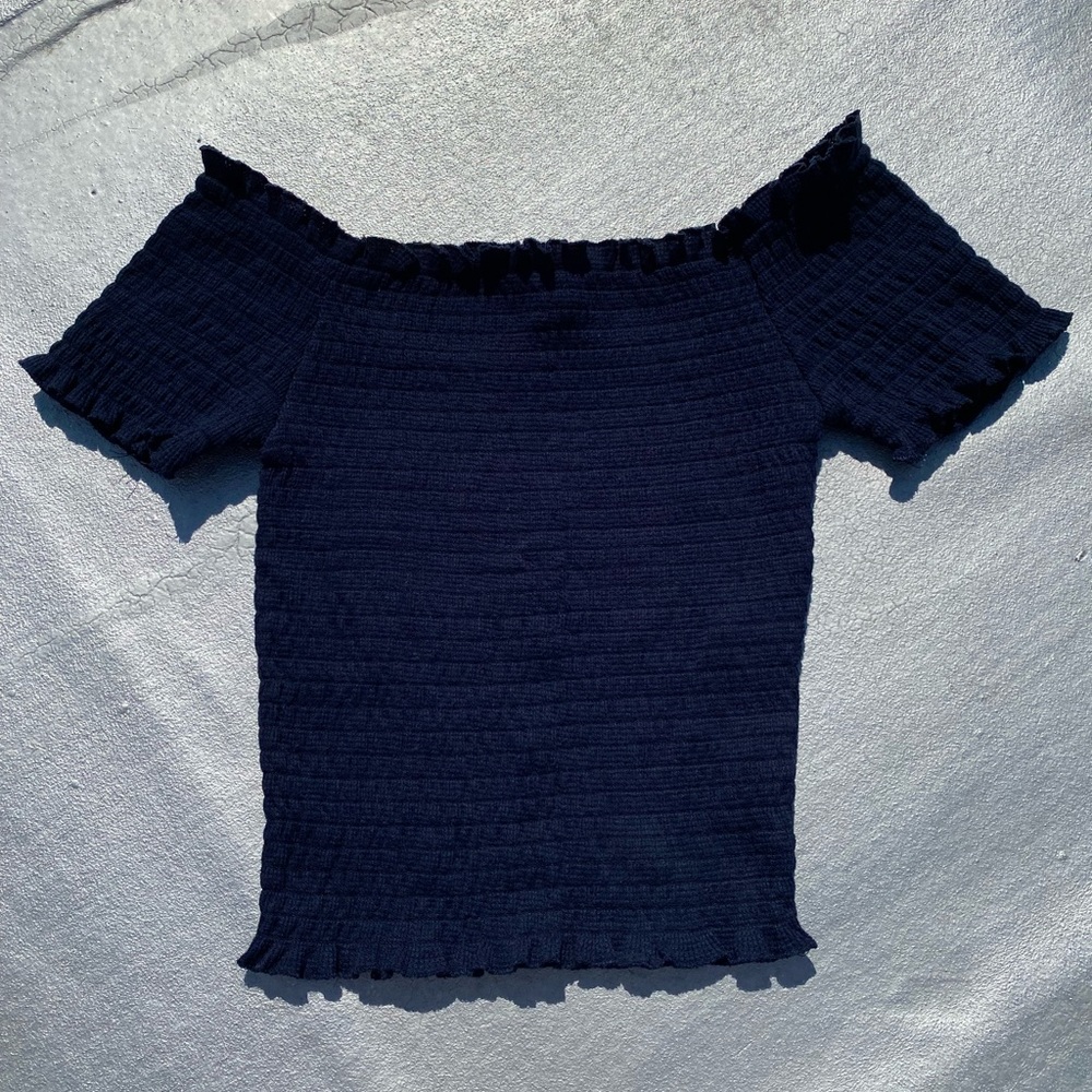 LIKE NEW Rushed/Ruffle Tee